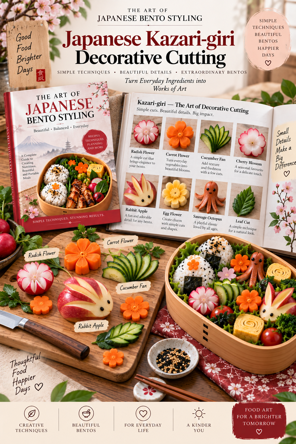 The Art of Japanese Bento Styling — A Complete System for Nutritious, Beautiful Portable Meals
