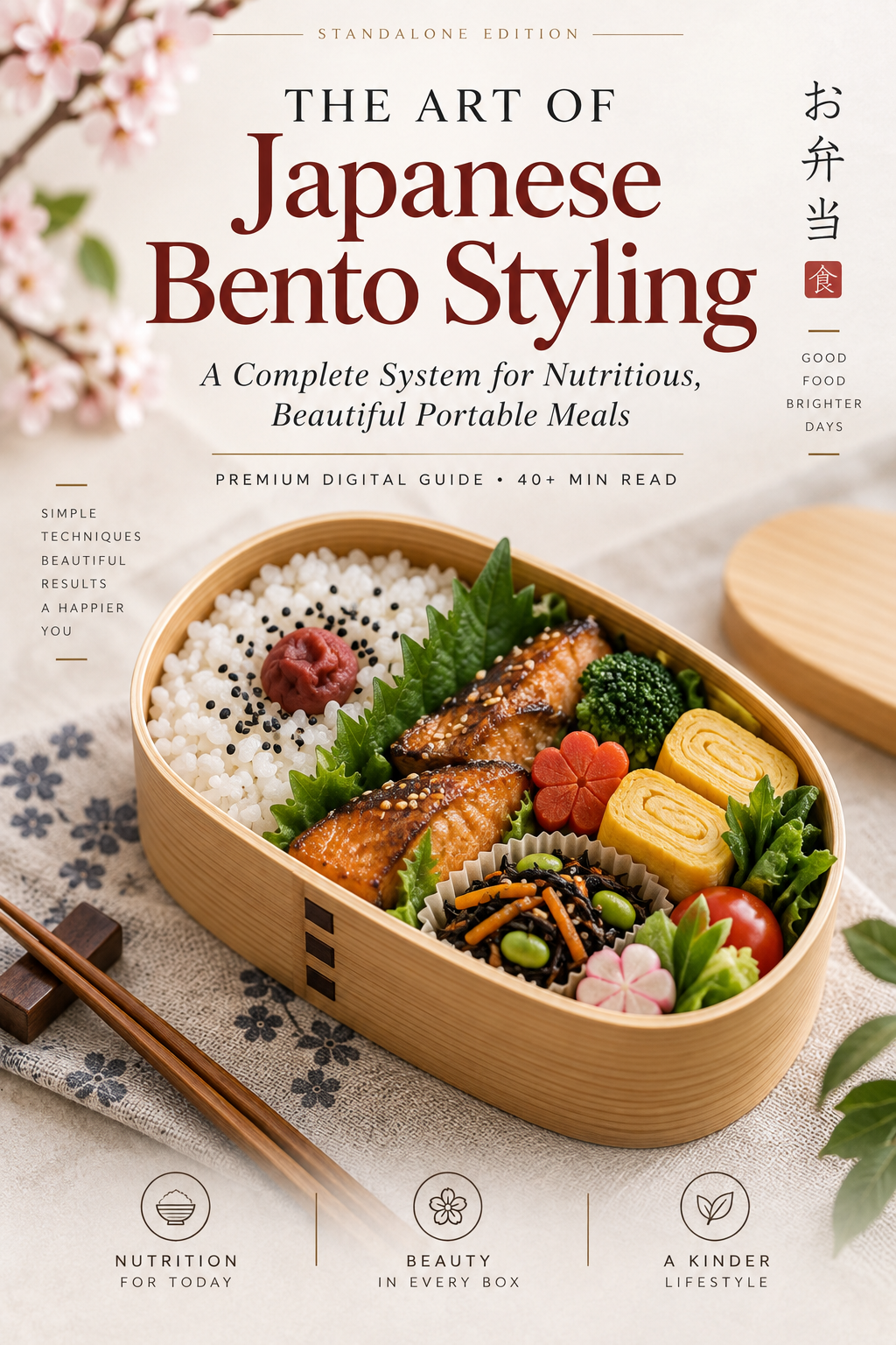 The Art of Japanese Bento Styling — A Complete System for Nutritious, Beautiful Portable Meals