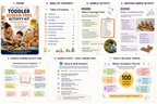 Preview 2 from the Toddler Screen-Free Activity Kit printable