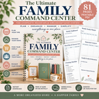 Preview page from The Ultimate Family Command Center printable