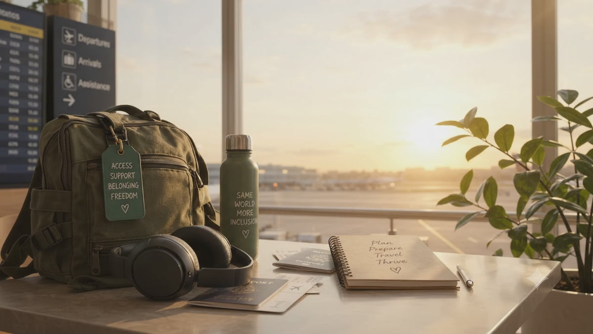 Quiet Compass | Hidden Disabilities Travel Guide | Accessible Travel Planner, Airport Assistance & Sensory-Friendly Travel PDF